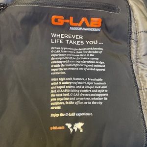 G-Lab men’s 2 in 1 coat